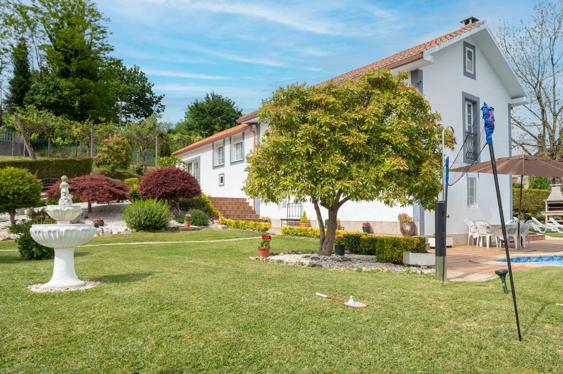 Casa Tarrio Con Piscina - Santiago De Compostela Villa Boqueixon Dış mekan fotoğraf